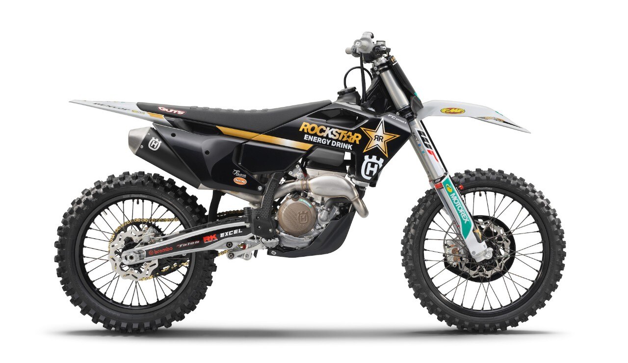 Husqvarna presenta le FC 250-450 Rockstar Edition 2022
